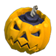 Pumpkin Bomb Armed (In-Game View)