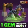 1 Gem Resource Boost Action #5